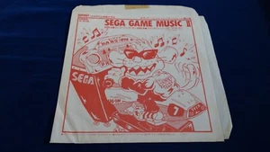 SEGA GAME MUSIC (vol. 1&vol.2) 2 flexible (phonograph) DISCS made in JAPAN USED - Picture 1 of 6
