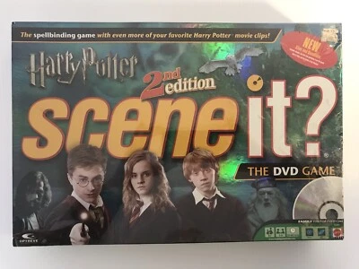 Harry Potter Scene It? (2nd Edition, DVD Game, Mattel) Brand New Sealed - Image 1 of 4