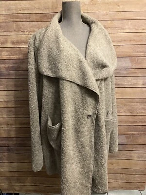 Soft Surroundings Snuggle Topper/ Sleepwear Jacket Heather Gray Size Large - Image 1 of 4