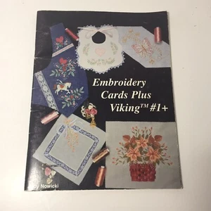 Tarjetas bordadas Plus Vicking #1+ libro Judy Nowicki - Imagen 1 de 6