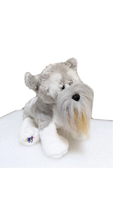 Webkinz - Ganz -Schnauzer Dog 9" - HM159 - No Code. Life-Like/Realistic - Image 1 of 4
