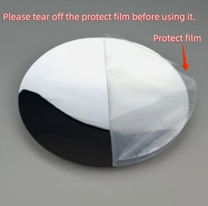 Acrylic Spherical Mirror Concave Mirror Focus UV Protection Sturdy Durable 4-12" - Zdjęcie 1 z 12