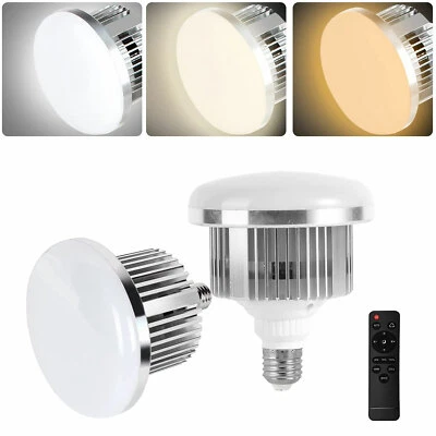 2x85W 3200K-5600K Dimmable LED Bulb Lamp for Photography Studio Softbox Lighting - image 1 of 4