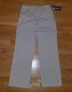 NEW--GIRLS CHEROKEE KHAKI UNIFORM PANTS--SIZE 12 - Picture 1 of 2