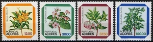 Azores 1983, Flowers set VF MNH, Mi 358-61 cat 5€ - Picture 1 of 1