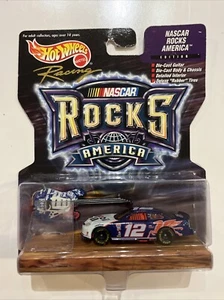 Hot Wheels Racing #12 Jeremy Mayfield NASCAR Rocks America Series Car w/ Guitar - Picture 1 of 3