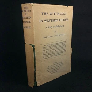 The Witch-Cult in Western Europe ~ Margaret Alice Murray (1st Edition DJ 1921) - Picture 1 of 23