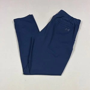 Under Armour Lightweight Blue Golf Chino Trousers Pants Mens W34" L33" - Picture 1 of 12