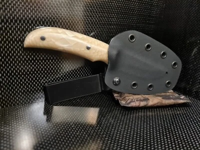 Handmade Fixed Blade Knife, Fishing, Hunting, Camping, Bushcraft, Juma Handle - Image 1 of 2