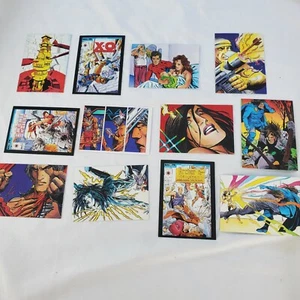 Lote de 12 tarjetas Valiant 1992 casi nuevas Unity Time Is Not Absolute casi nuevas - Imagen 1 de 14
