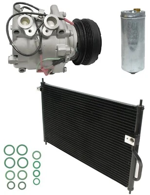 RYC Remanufactured AC Compressor Kit W/Condenser D099A Fits Honda CR-V 2.0L 1998 - Image 1 of 4