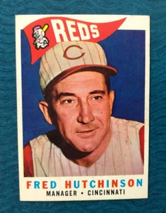 Tarjeta de béisbol 1960 Topps Fred Hutchinson #219 (ex) - Imagen 1 de 2