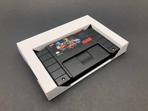 Super Nintendo Inserts | SNES Video Game Cardboard Tray Inserts, 10, Ten - Picture 1 of 8