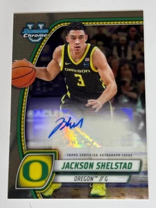 2024-25 Bowman U Chrome Jackson Shelstad Prospect Auto #77 - Picture 1 of 2