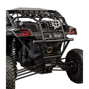 Tusk UTV Rear Bumper, Cargo Rack, & Spare Tire Carrier For CAN-AM Maverick X3 - Picture 1 of 8