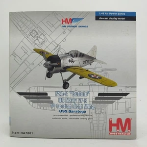 Hobby Master 1:48 Air Power Series F2A-2 Buffalo US Navy VF-3 Diecast HA7001 - Picture 1 of 24