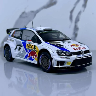 Volkswagen Polo R WRC #2 – J.M. Latvala 2014 – 1:24 IXO Diecast Model Rally Car - Image 1 of 4