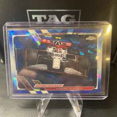 2021 Topps Chrome Sapphire Formula 1 F1 #111 Antonio Giovinazzi Cars - Image 1 of 4