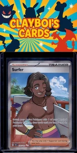 Surfer SV08: Surging Sparks Pokémon 235/191 ultra raro casi nuevo+ - Imagen 1 de 2