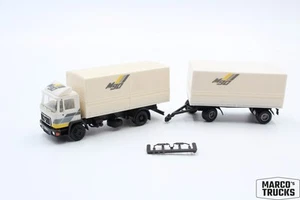 Herpa MAN M90 telone rimorchio 2a/2a "M90" trasformazione 1:87/HU23227 - Foto 1 di 1