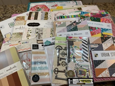 Caja Paper Peace DeSTASH #1 - Suministros para álbumes de recortes manualidades de papel Foto 1 de 4