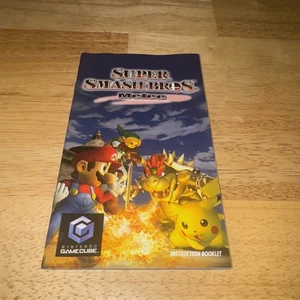 Super Smash Bros Melee (Authentic Manual Only) Nintendo GameCube | Ships Fast - Picture 1 of 2