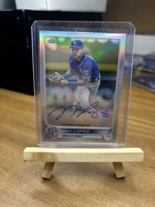 Nicky Lopez #CVA-NL 2022 Topps Chrome Veteran Autographs Refractor Auto - Picture 1 of 7