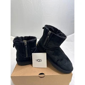 UGG, Classic Short Doppia Zip II, Bambini Taglia 3 - Nuovo - Foto 1 di 6