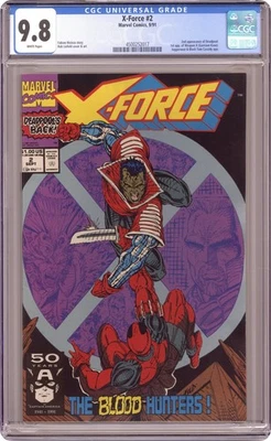 X-Force #2D variante directa CGC 9,8 1991 4500252017 Foto 1 de 2