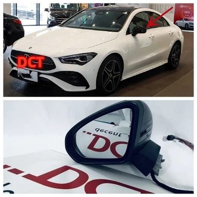 Espejo retrovisor de puerta lateral izquierdo conductor de coche para Mercedes Benz Clase CLA W118 CLA200 CLA250 Foto 1 de 4