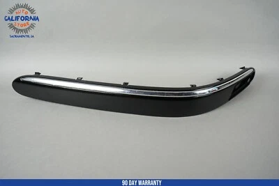 00-02 Mercedes W220 S500 S600 moldura de para-choque dianteiro esquerdo A2208850521 fabricante de equipamento original - Imagem 1 de 4