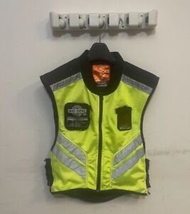 Icon Motorsports Mil Spec Mesh Vest Mens Size Regular Neon Yellow Hi Vis Safety