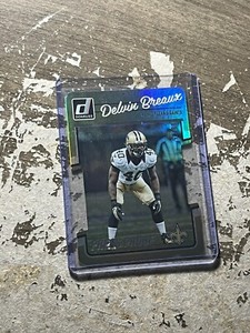 Delvin Breaux 2016 Donruss Press Proof Silver #/75 Die-Cut #195 New Saints