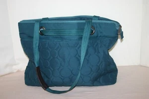 Borsa tote trapuntata Thirty-One marca Teal B-158 - Foto 1 di 9