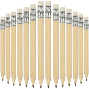 40 Pcs Office Baby Bridal Shower Wedding Pencil Mini Erasers Pencils - Picture 1 of 12