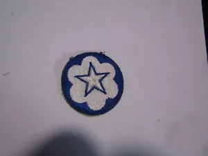 ORIGINAL MILITARY PATCH SEW ON WW2 ERA NO GLOW US ARMY SERVICE FORCES TRAINING C - Picture 1 of 2