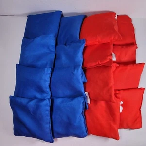 Escalade Sports Corn Hole Bean Bags. 2 Sets Of 8 Bags. Total Of 8 Blue & 8 Red - Picture 1 of 5