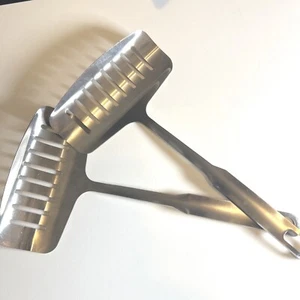 Set Of 2 Stainless Steel Large Fish Spatula, Wide Food Turner Excellent Quality - Picture 1 of 6