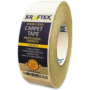 Carpet Tape 10yd/30ft Roll, For Rugs, Mats, Pads, Runners Anti Slip Non Skid Any - Picture 1 of 7