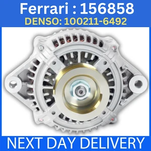 fits FERRARI 456 GT/GTA/M GT /M GTA NEW COMPLETE ALTERNATOR 156858 100211-6492 - Picture 1 of 2