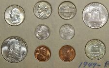 1949 P-D-S Double Mint Set Uncirculated United States Set *Rare low mintage*