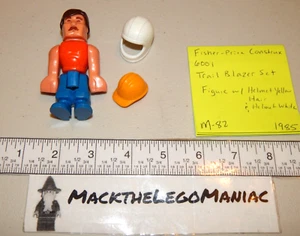Fisher-Price Construx 6001 Trail Blazer Set Figure w/ Helmets Only - Picture 1 of 4