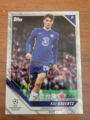 2021-22 Topps UEFA Champions League Sparkle Foil Parallel Kai Havertz Chelsea FC - Image 1 of 2