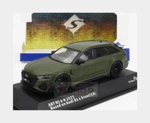 1:43 SOLIDO Audi A6 Rs6-R Abt Avant Sw Station Wagon 2022 Olive Green SL4310704 - Foto 1 di 2