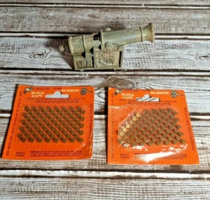 Vintage JR Callen Mfg. Corp. Maywood, ILL Pirate ShipCapGun Cannon Plus Caps (IP - Picture 1 of 8