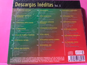 RARE cd SALSA Descargas Inéditas V3 Wiso Pagan Joe Pacheco Chuito Velez - Picture 1 of 1