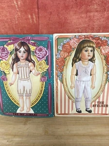 The 1907 Jumeau & The Steiner Victorian Doll Paper Greeting Card Peck Gandre - Picture 1 of 11