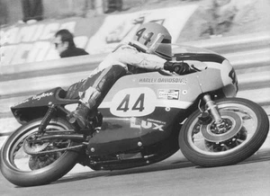 Harley-Davidson XR750 TT & Cal Rayborn - 1973 Imola 200 miles - photo - Picture 1 of 1