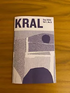 King Kral zine Vol 1, No 9 (Pattern) Abstract Shapes Colors Art Catalog Modern - Picture 1 of 7