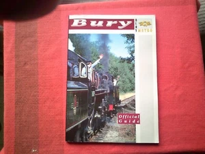 BURY Metro Guide PB 1990 Lancashire Railway Photographs History Rare Vintage - Picture 1 of 8